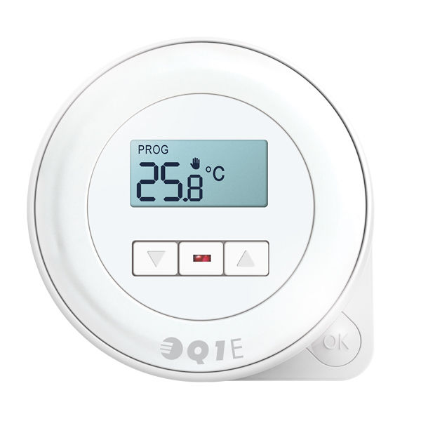 室温温度调节器 / 用于空调 / 供暖 / 数字显示