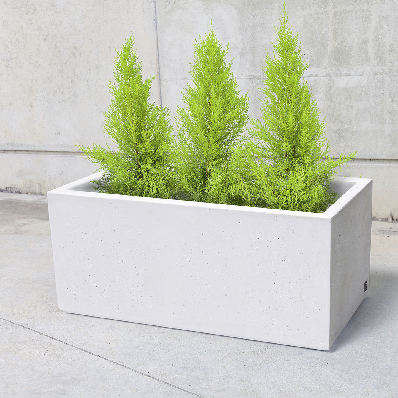 混凝土花坛 / 矩形 / 模块化 / 现代风格