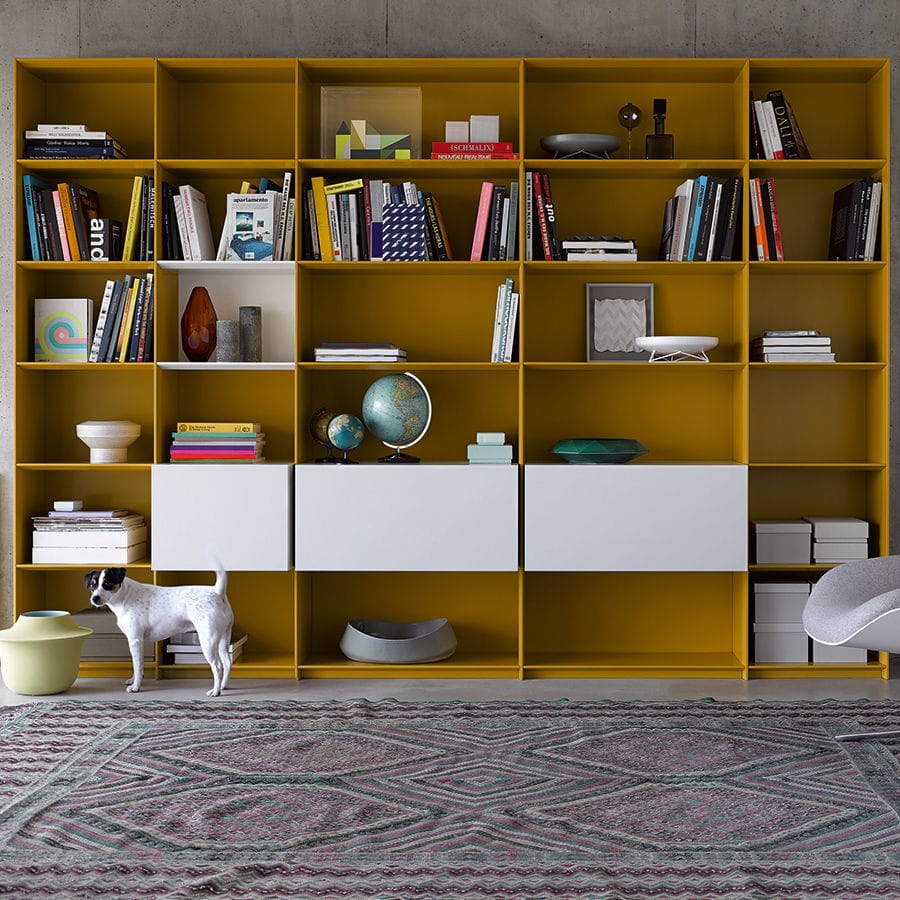 现代风格书架 / en bois laqué