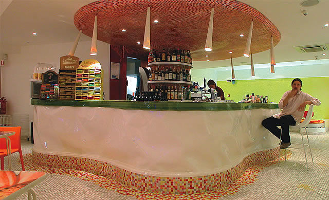 吧台柜台 / 陶瓷 / 聚氨酯 / 弯曲