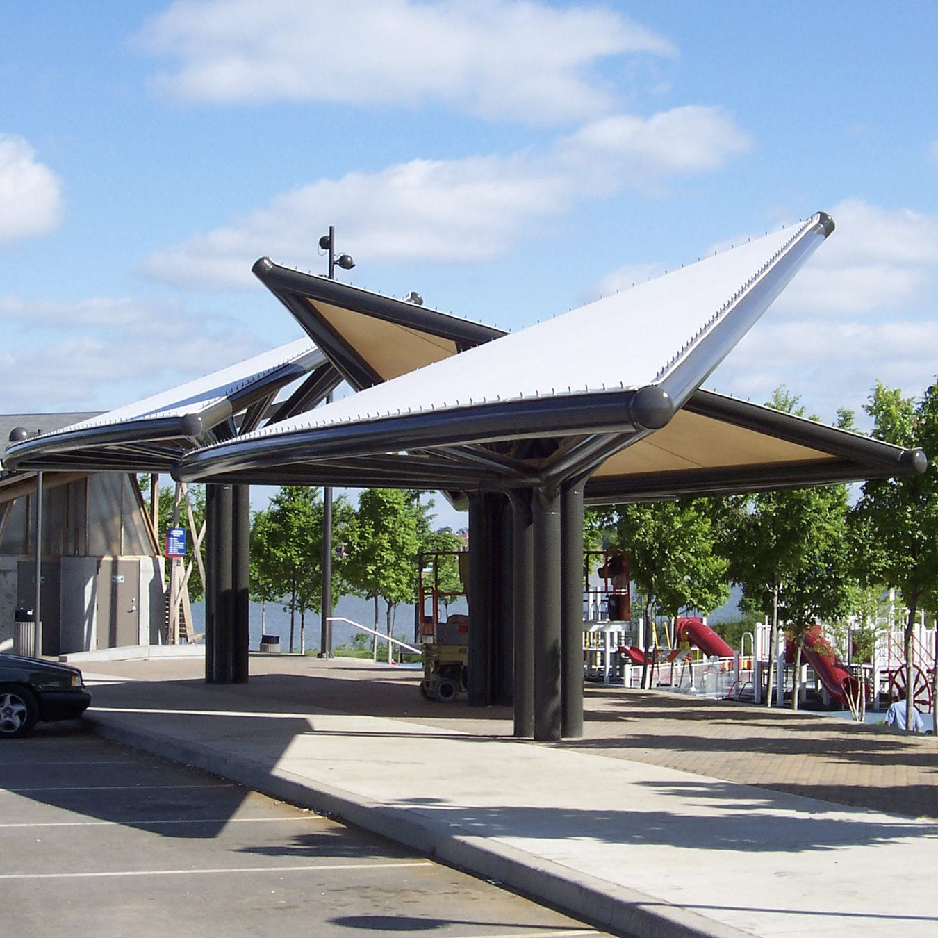 PTFE建筑膜材 WATERFRONT PARK FabriTec Structures 用于拉伸结构 / 用于公共空间 / 用于屋顶