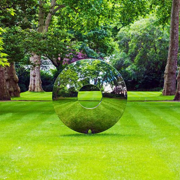 抛光不锈钢雕塑 / 花园 / 公共空间