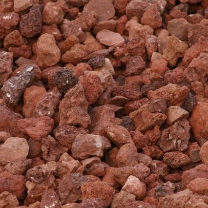 熔岩石砂砾 Red Rock Canteras El Cerro S L 室外装饰 破碎