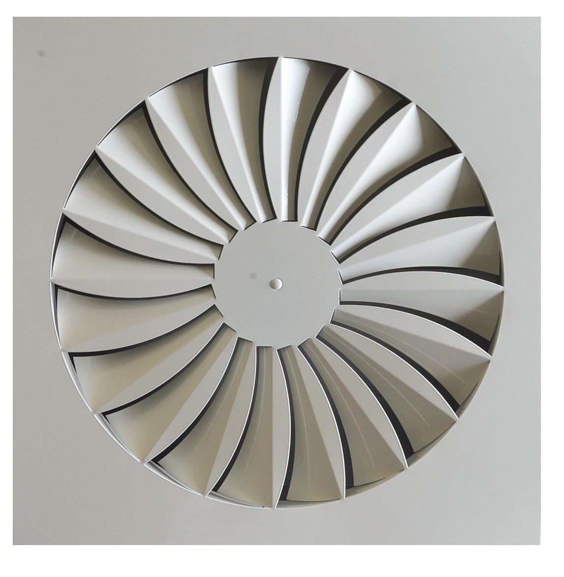 天花板空气扩散器 / 方形 / 缝隙式