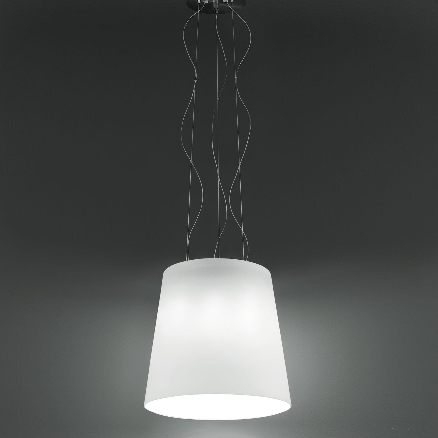 吊灯/ 现代风格 / 玻璃 / 白色