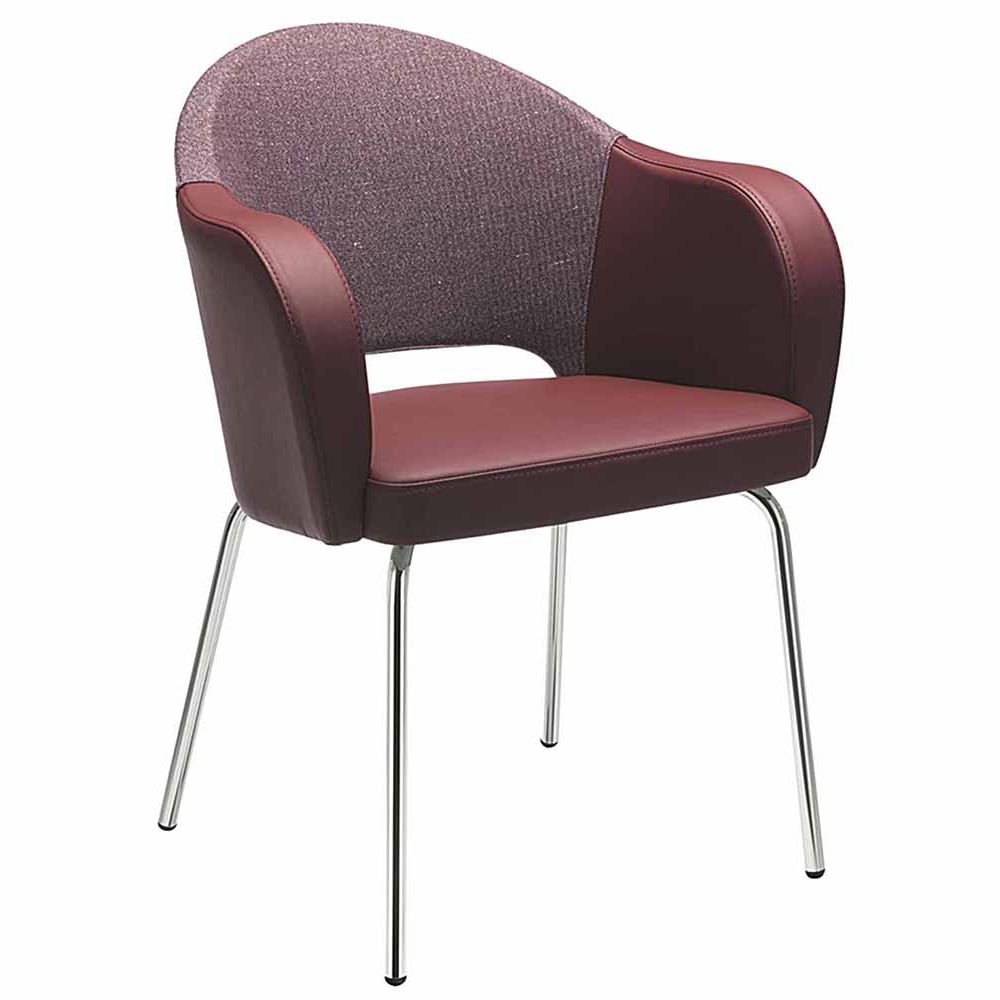 现代风格椅子 / 带扶手 / 布艺 / 布料