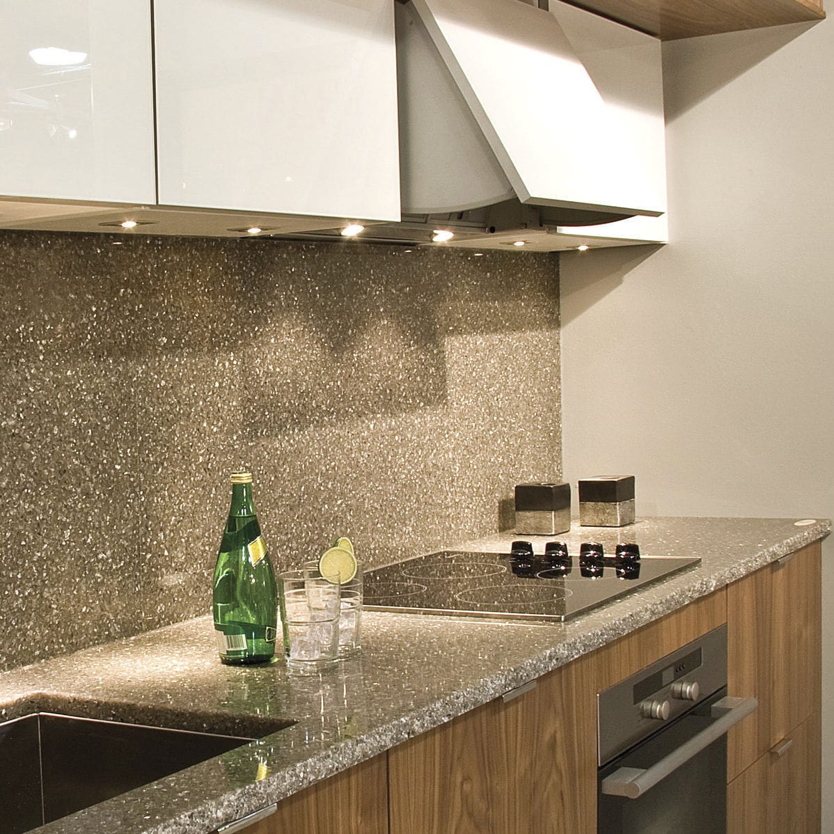 Corian®可丽耐厨房台面- AYA kitchens - 厨房 圆边 定制
