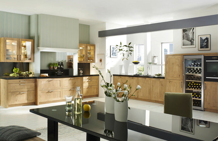 风格厨房 / 实木 / 木质 / avec poignées - xl 3310 - ballerina