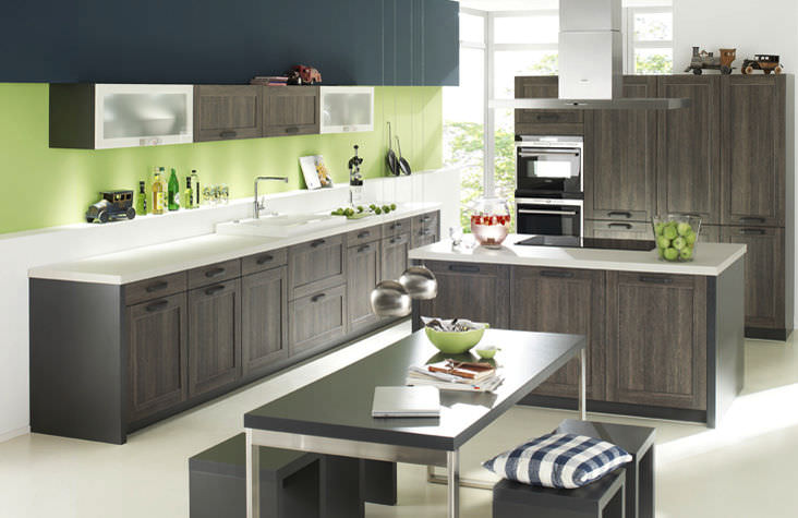 风格厨房 / 实木 / 木质 / avec poignées - xl 3314 - ballerina