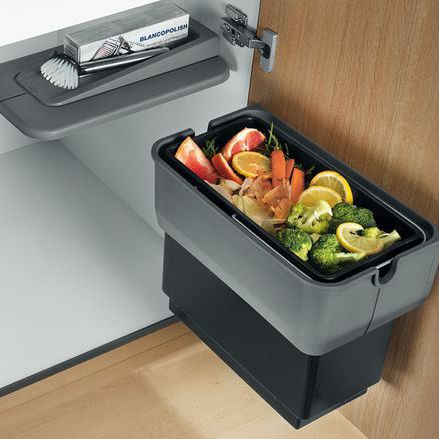 厨房垃圾桶 / 嵌入式 / 塑料 / 现代风格