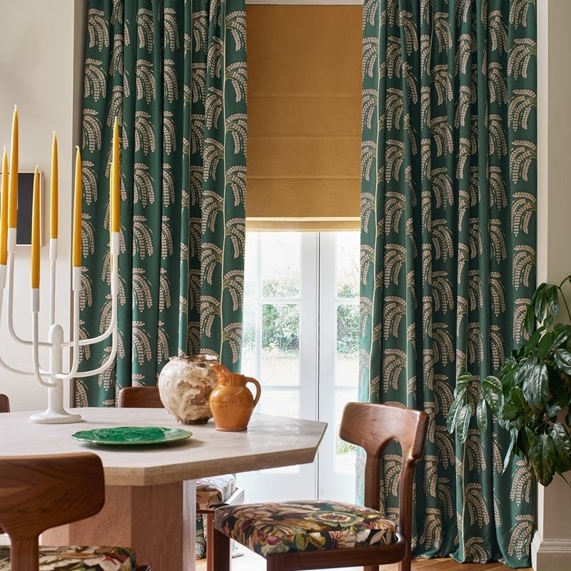 窗帘面料 HELIO Jane Churchill 图案 / 棉质 / 亚麻