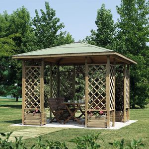 木质折叠凉亭 1