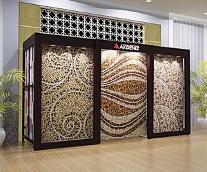 金属地毯展示架 1