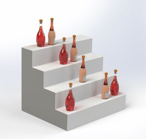 酒瓶陈列架