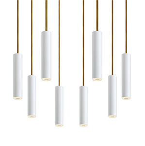 悬挂式灯具 / LED 式 / 圆形 / 管状
