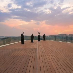 竹制露台地板条