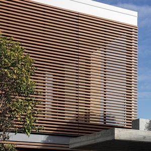 木塑复合材料建筑遮阳板