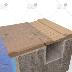 天然石材溢水槽 1