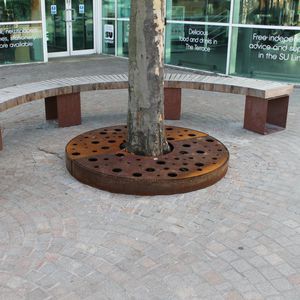 圆形树池盖板