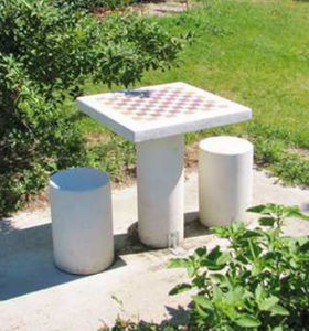 户外国际象棋桌