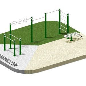 公共空间街头健身公园