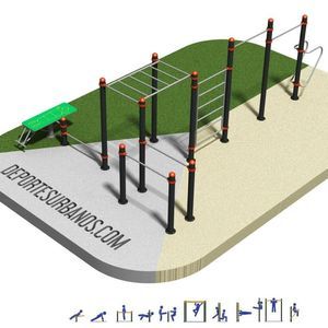 学校用街头健身公园