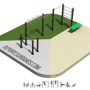 公共空间街头健身公园