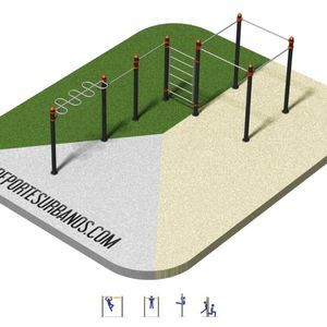 学校用街头健身公园