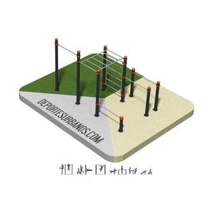 公共空间街头健身公园