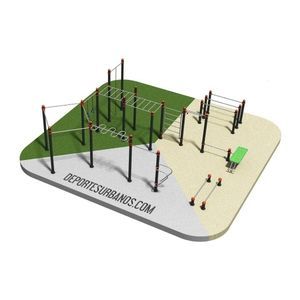公共空间街头健身公园