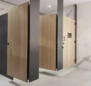 紧凑型层压板小便器隔断