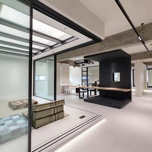 阳台滑动玻璃门 1
