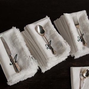 亚麻餐巾纸