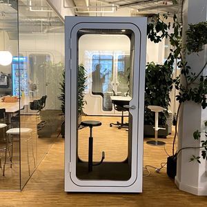内置照明办公桌POD