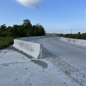 混凝土道路安全栏 1