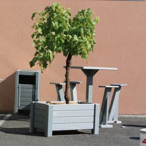 再生塑料花坛