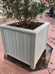 再生塑料花坛