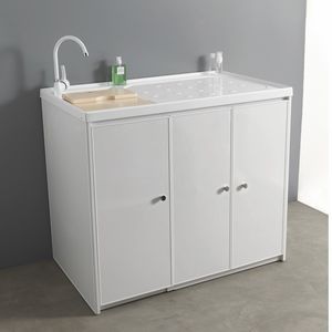 家用带洗手池的家具
