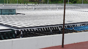 合成玻璃水泥建筑遮阳板