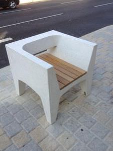 混凝土市政椅