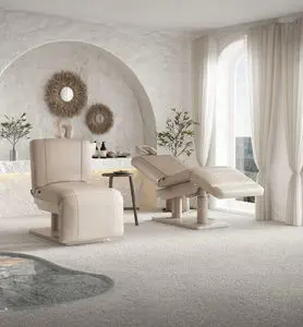 电动按摩床- PORTOFINO - Lemi BEAUTY & SPA - 折叠式/ 木质/ 高度可调节