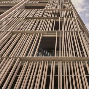 百叶窗式建筑遮阳板