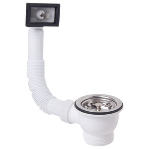 带溢水孔下水器