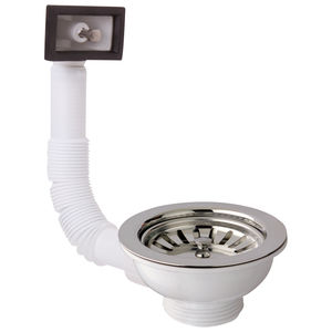 带溢水孔下水器