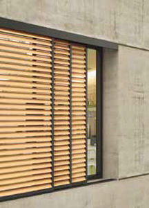 木质建筑遮阳板 1