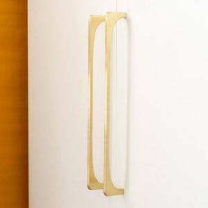 磨砂黄铜家具把手