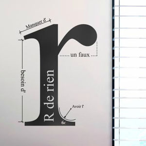 文字墙贴 1