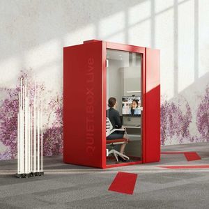 内置照明办公桌POD