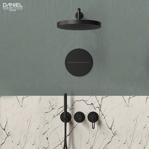 壁挂淋浴套件 - BY715ZD3PXT8322 - DANIEL RUBINETTERIE - 嵌入式 / 现代风格 / 酒店