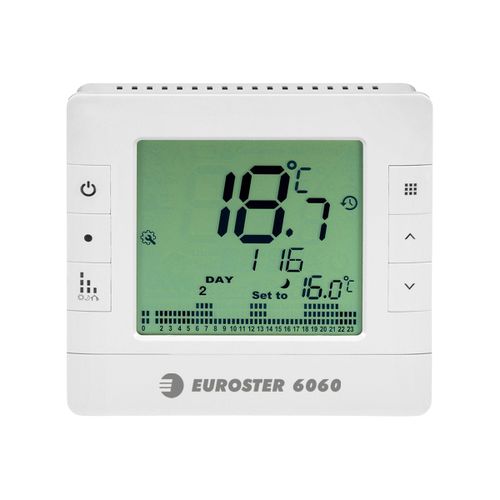可编程温度调节器 - 6060 - EUROSTER - 供暖 / 室温 / 壁挂